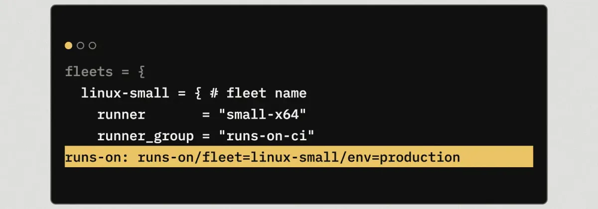 Introducing RunsOn Fleet: a scale-set mode for GitHub Actions runners