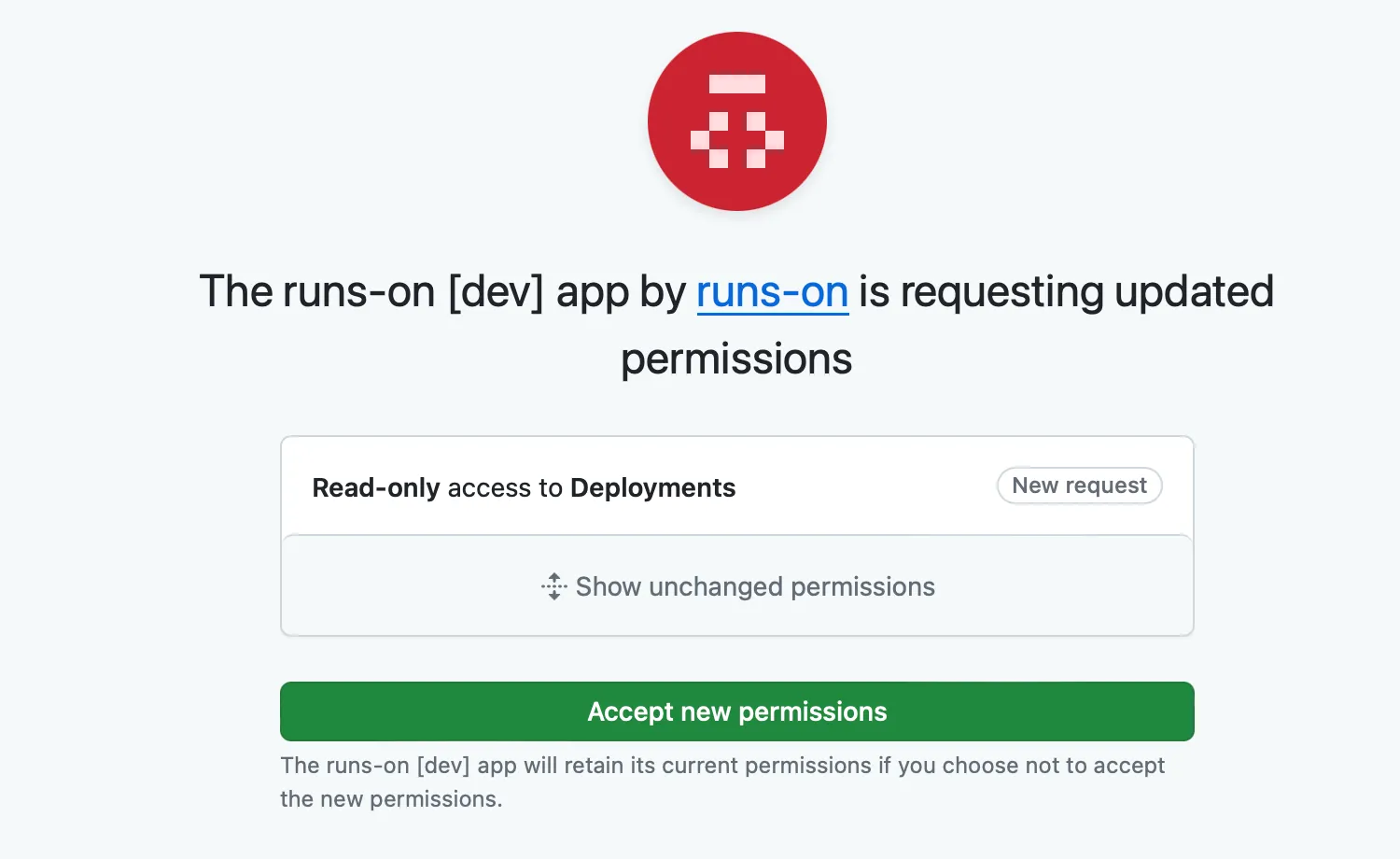 GitHub App Permissions Approve