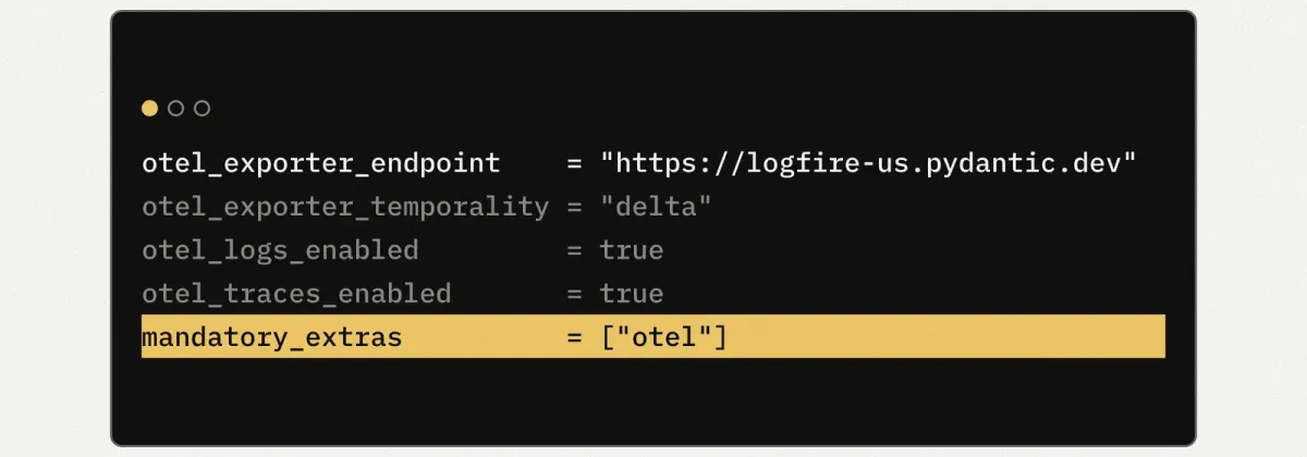 Send RunsOn telemetry to Pydantic Logfire
